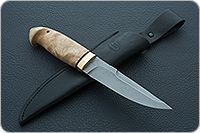 Нож Хаски кап березовый, 95х18, латунь : фото 10