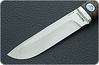 Нож Полярный стабилизированная карельская береза, 100х13м, алюминий : фото 3