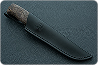 Нож Полярный стабилизированная карельская береза, 100х13м, алюминий : фото 11