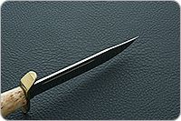 Нож Штрафбат карельская береза, 95х18, латунь : фото 8