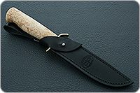 Нож Штрафбат карельская береза, 95х18, латунь : фото 10