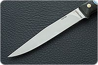 Нож Заноза ЦМ накладки текстолит
, 100х13м, цельнометаллический : фото 3