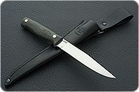 Нож Заноза ЦМ накладки текстолит
, 100х13м, цельнометаллический : фото 9