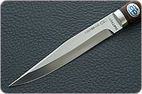 Нож Заноза орех, 95х18, алюминий : фото 3