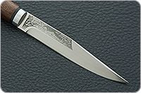 Нож Заноза орех, 95х18, алюминий : фото 4