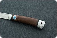 Нож Заноза орех, 95х18, алюминий : фото 6