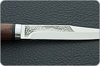 Нож Заноза орех, 95х18, алюминий : фото 8