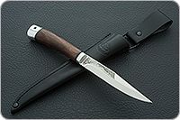 Нож Заноза орех, 95х18, алюминий : фото 10