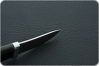 Нож Горностай граб - черное дерево, 100х13м, алюминий : фото 7