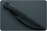 Нож Горностай граб - черное дерево, 100х13м, алюминий : фото 10