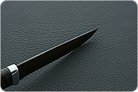 Нож Лиса наборная кожа, zd-0803, алюминий : фото 8