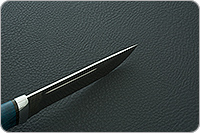 Нож Бекас стабилизированная карельская береза, n690, алюминий : фото 9