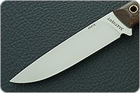 Нож Стриж со втулками накладки орех, 95х18, цельнометаллический : фото 3