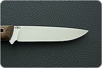 Нож Стриж со втулками накладки орех, 95х18, цельнометаллический : фото 7