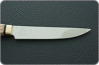 Кухонный нож Овощной карельская береза, rwl-34, латунь : фото 7