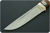 Нож Бекас кап березовый, 100х13м, латунь : фото 3