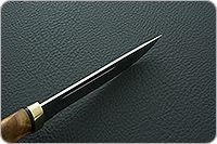 Нож Бекас кап березовый, 100х13м, латунь : фото 8