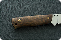 Нож Стриж  накладки орех, 95х18, цельнометаллический : фото 5