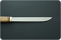 Нож Бурятский средний кап березовый, эп-766, латунь : фото 5