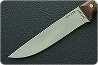 Нож Лиса ЦМ накладки орех, 95х18, цельнометаллический : фото 3