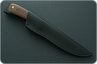 Нож Лиса ЦМ накладки орех, 95х18, цельнометаллический : фото 11