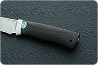 Нож Клычок-3 граб - черное дерево, 95х18, алюминий : фото 6