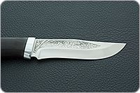 Нож Клычок-3 граб - черное дерево, 95х18, алюминий : фото 7