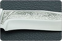 Нож Клычок-3 граб - черное дерево, 95х18, алюминий : фото 8