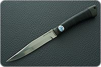 Нож Заноза наборная кожа, 100х13м, текстолит : фото 2