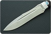 Нож Скорпион наборная кожа, 50х14мф, алюминий : фото 3