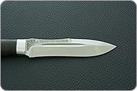 Нож Скорпион наборная кожа, 50х14мф, алюминий : фото 6