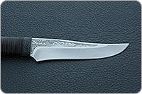 Нож Восток наборная кожа, 95х18, текстолит : фото 7