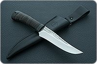 Нож Восток наборная кожа, 95х18, текстолит : фото 9