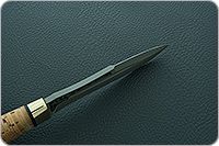 Нож Скорпион береста, 100х13м, латунь : фото 8