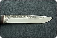 Нож Шаман-1 наборная кожа, 100х13м, текстолит : фото 7