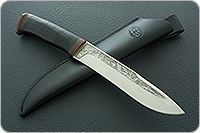 Нож Шаман-1 наборная кожа, 100х13м, текстолит : фото 10