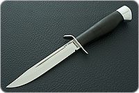 Нож Штрафбат граб - черное дерево, s390, алюминий : фото 2