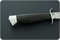 Нож Штрафбат граб - черное дерево, s390, алюминий : фото 5