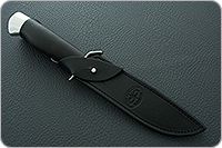 Нож Штрафбат граб - черное дерево, s390, алюминий : фото 10