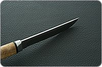Нож Бурятский малый карельская береза, 100х13м, алюминий : фото 8