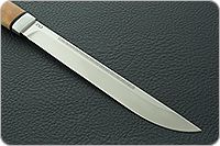 Нож Бурятский средний кап березовый, 95х18, алюминий : фото 4