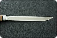 Нож Бурятский средний кап березовый, 95х18, алюминий : фото 7