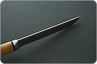 Нож Бурятский средний кап березовый, 95х18, алюминий : фото 8