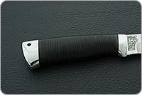 Нож Бекас наборная кожа, d2, алюминий : фото 5