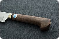 Нож Пчак орех, 100х13м, латунь : фото 6