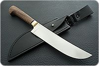 Нож Пчак орех, 100х13м, латунь : фото 9