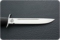 Нож Финка-2 граб - черное дерево, n690, алюминий : фото 7