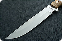 Нож Рифей накладки стабилизированная карельская береза, эп-766, цельнометаллический : фото 3