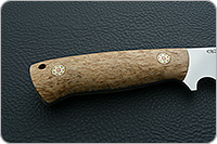 Нож Рифей накладки стабилизированная карельская береза, эп-766, цельнометаллический : фото 5