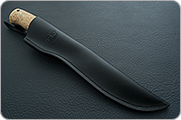 Нож Рифей накладки стабилизированная карельская береза, эп-766, цельнометаллический : фото 10